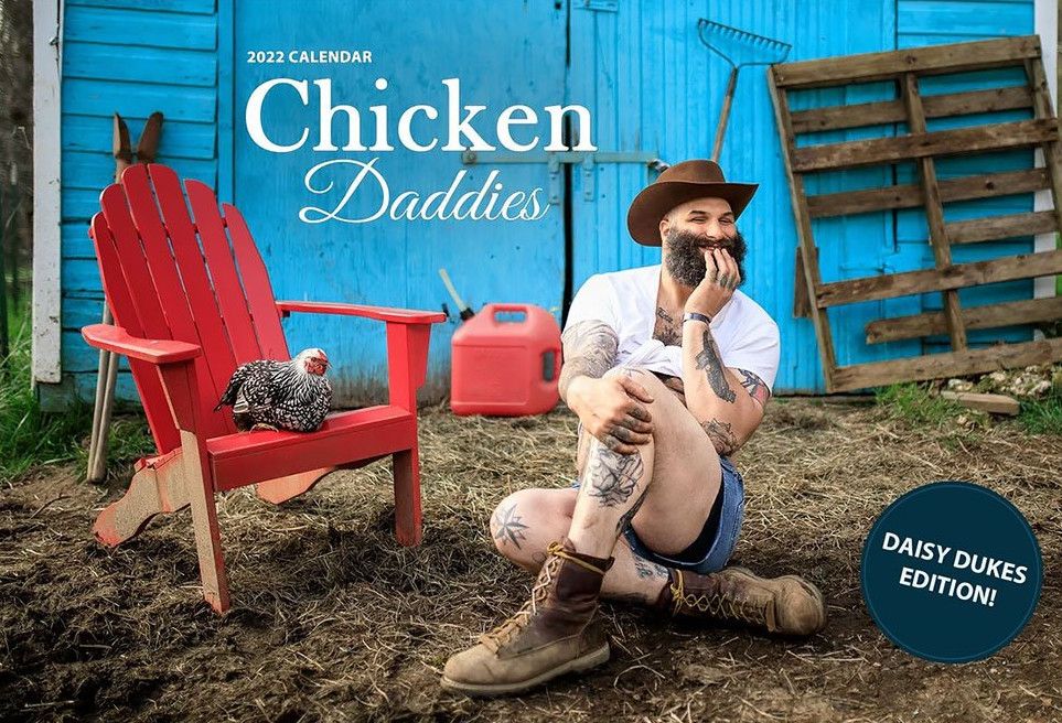 Фото:  Календар Chicken Daddies на 2022