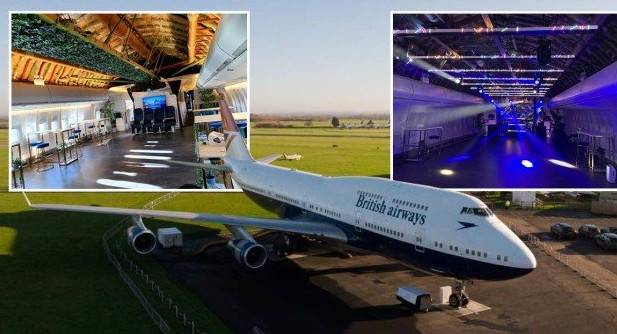 Літак British Airways, куплений за 1 фунт стерлінгів, перетворився на бар, де влаштовуються розкішні авіавечірки