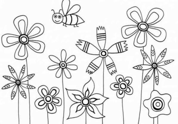 Малюнки «Квітка семиквітка» олівцем